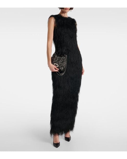 Secchiello Pilgrim Mini di Roger Vivier in Black