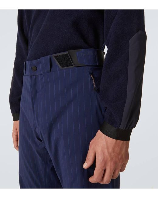 Sease Blue Indren Wool-Blend Ski Pants for men