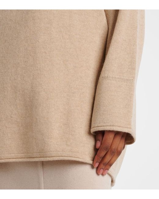 Max Mara Natural Rollkragenpullover Oder Aus Kaschmir