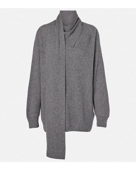 Etro Gray Cashmere Sweater