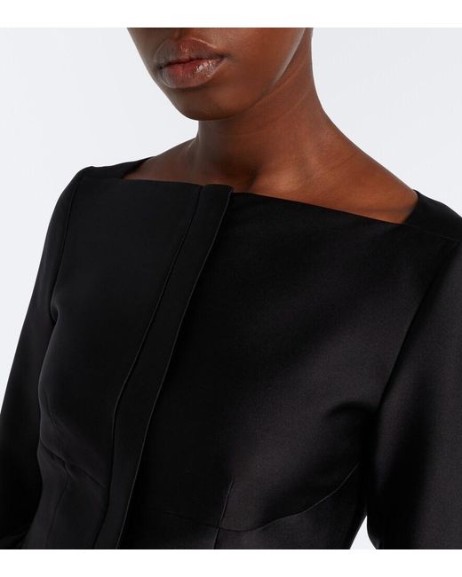 Roland Mouret Black Peplum Jacket