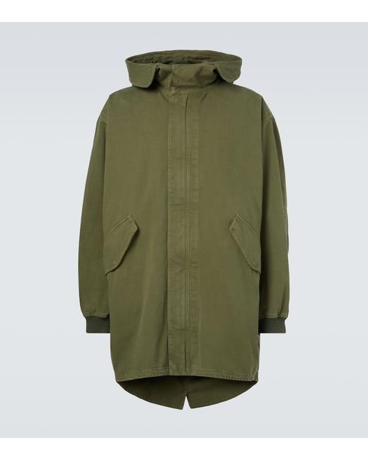 Parka Kemet De Algodon The Row de hombre de color Green