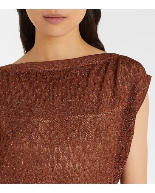 Zimmermann Brown Top Awaken Aus Lame