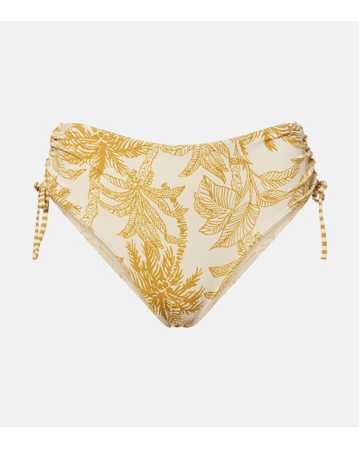 Eres Metallic Voyageuse Printed Bikini Bottoms