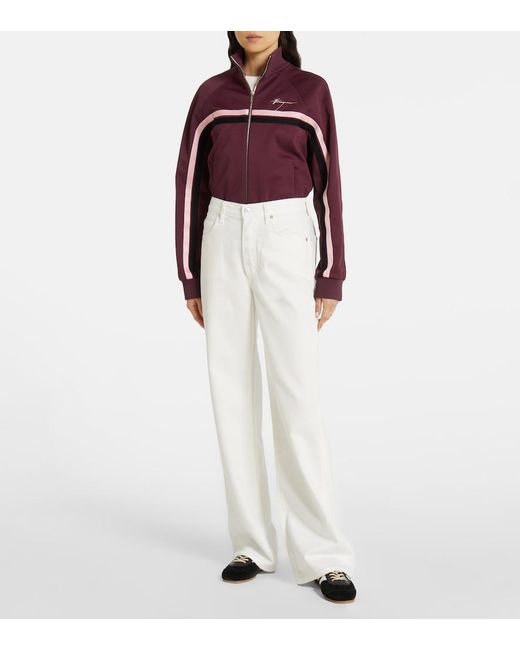 Citizens of Humanity White Annina High-Rise Wide-Leg Jeans