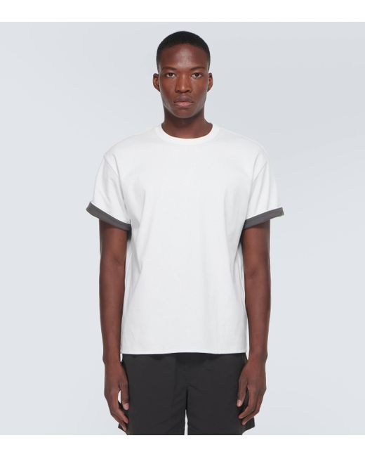 Bottega Veneta White Cotton Jersey T-shirt for men