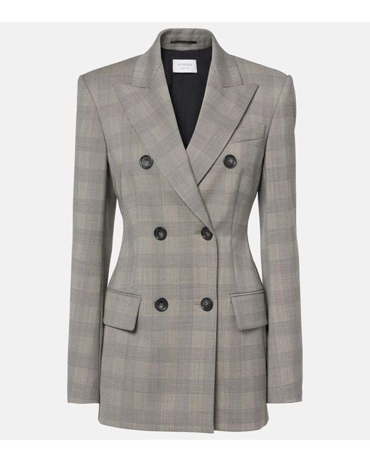 Sportmax Gray Astro Wool-Blend Blazer