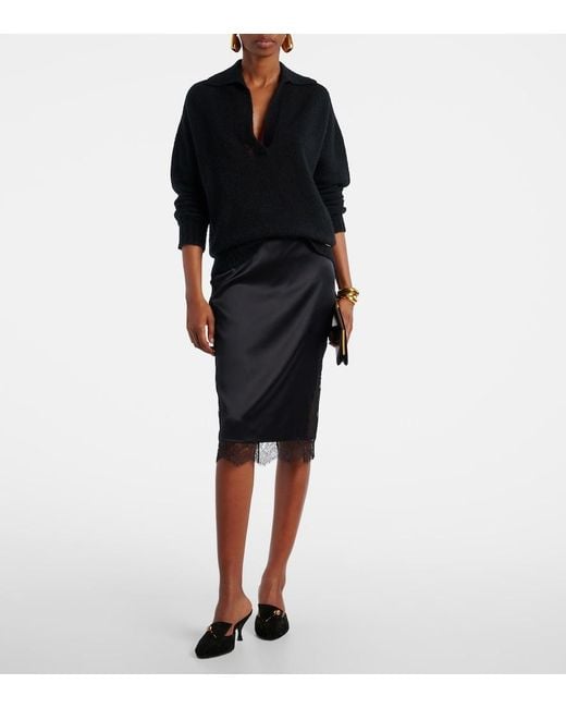 Herbert Levine Black Aperitif 70 Suede Mules