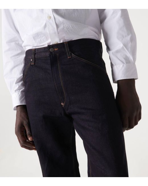 X Levi's® – Jean droit en coton et lin Junya Watanabe pour homme en coloris Blue