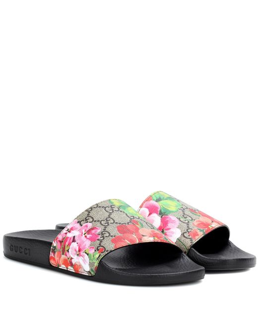 gucci bloom flip flops