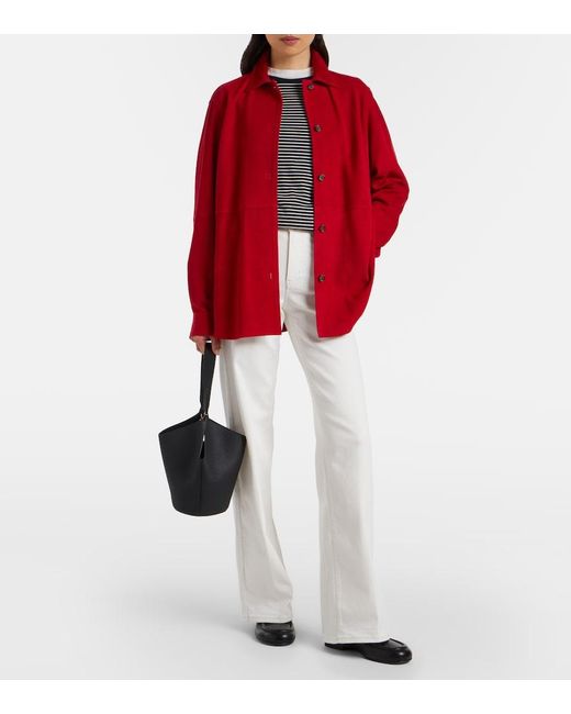 FRAME White Le Slim Palazzo Wide-Leg Jeans