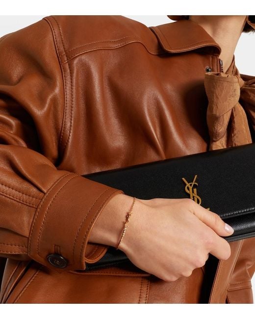 Saint Laurent Metallic Verziertes Armband Cassandre