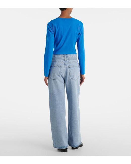 Jean Ample Emmi Agolde en coloris Blue