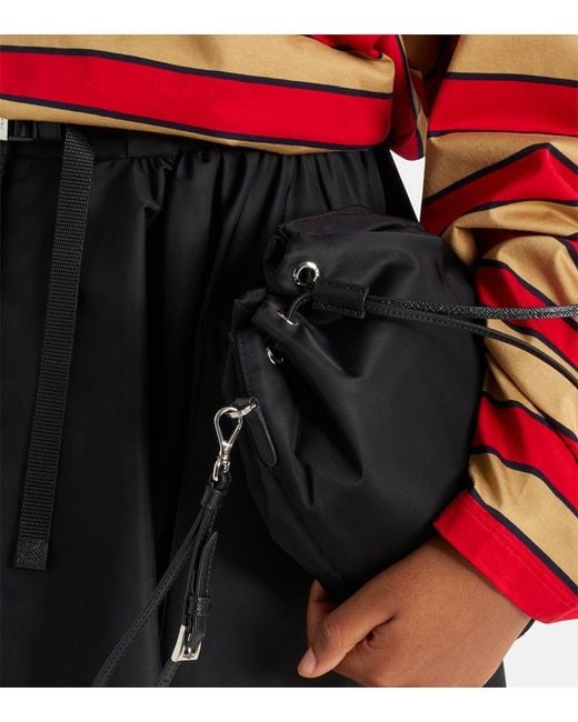 Prada Black Re-nylon Pouch