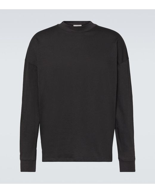 The Row Black Drago Cotton Top for men