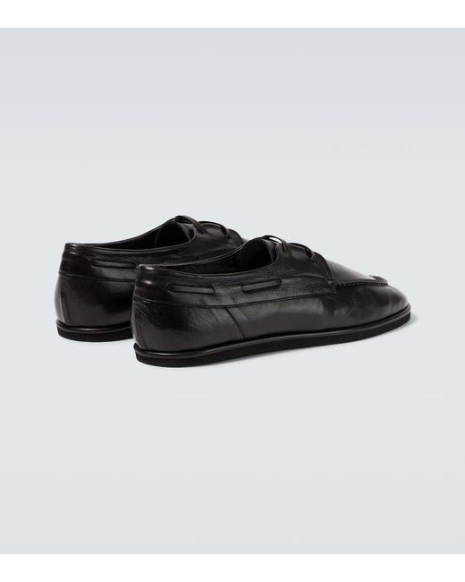 Stringate di Auralee in Black da Uomo