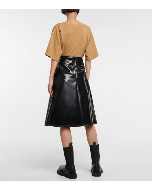 Moncler Genius Black 2 Moncler 1952 Midi Skirt