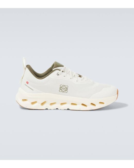 Loewe White Cloudtilt 2.0 Running Shoes for men