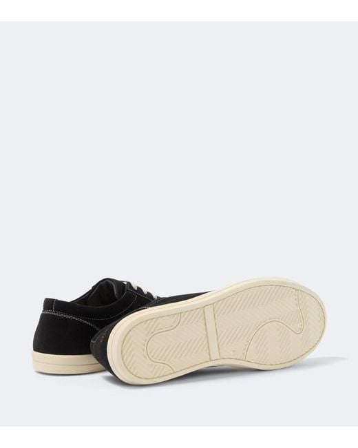 Common Projects Black Skate Leather Sneakers for men