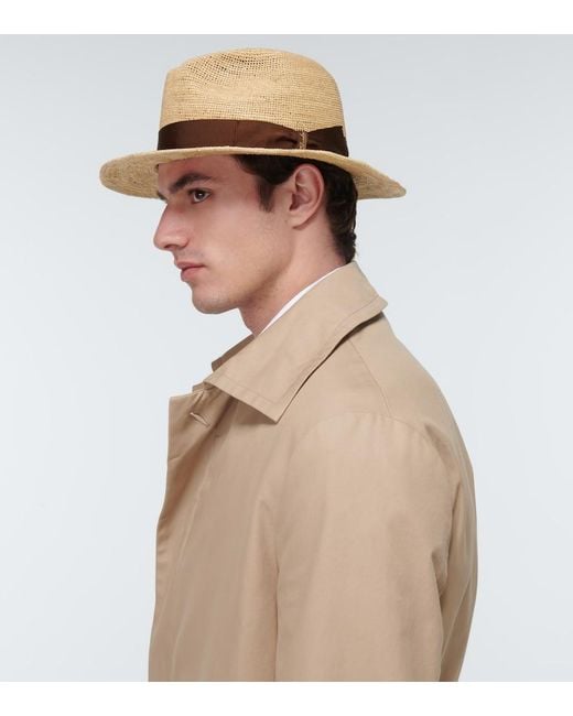 Borsalino Hut Aus Stroh in Natural für Herren