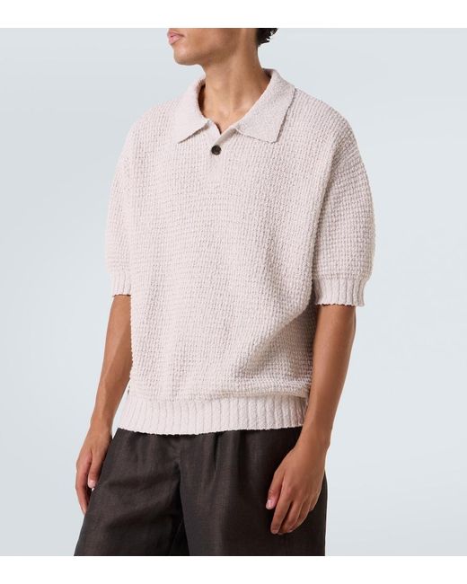 Polo di Commas in Pink da Uomo
