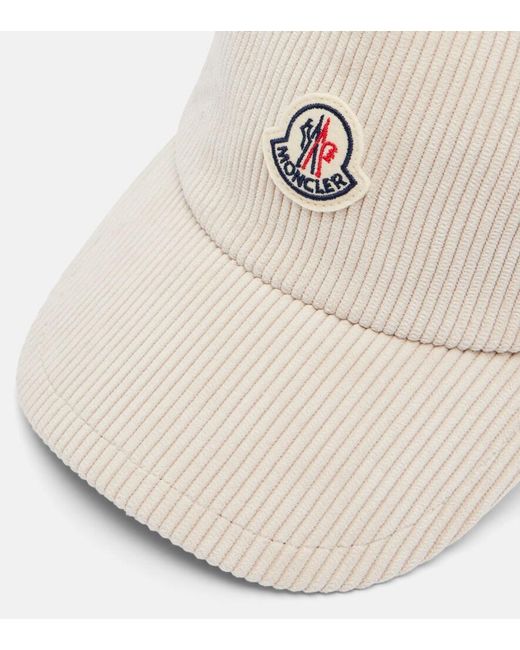 Cappello Da Baseball di Moncler in Natural