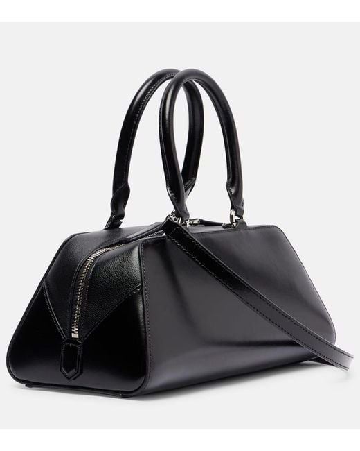 Givenchy Black Antigona East-West Small Leather Tote Bag