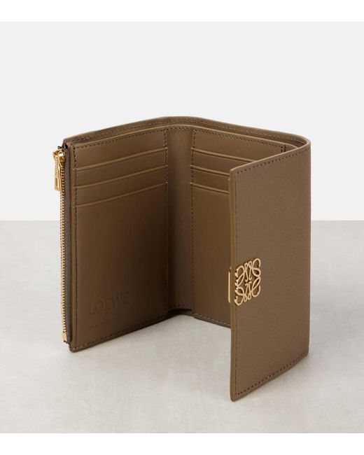 Loewe Natural Portemonnaie Anagram Aus Leder