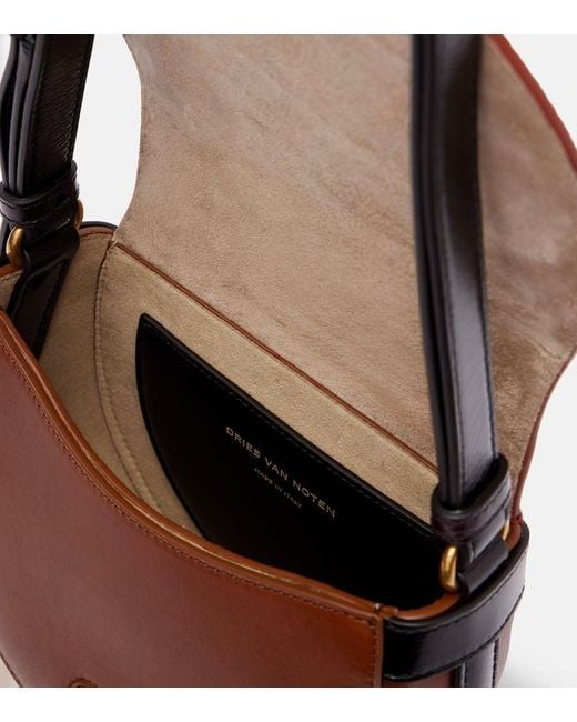 Dries Van Noten Red Tasche Aus Leder