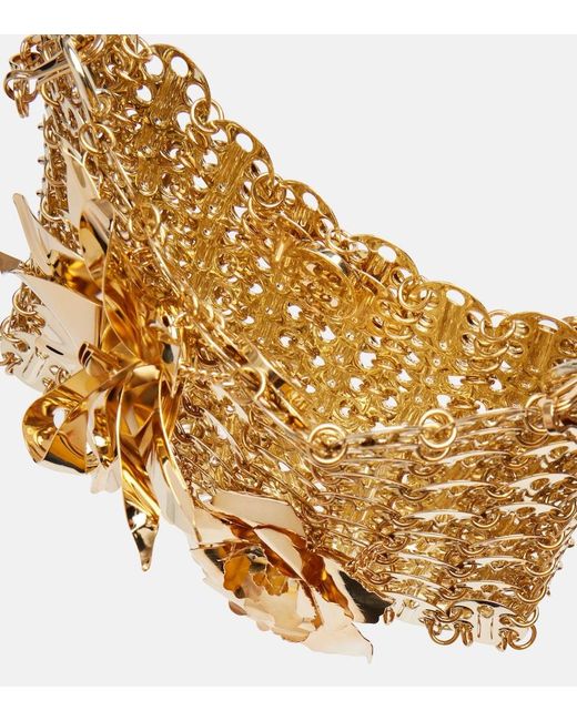 Rabanne Metallic Sac A Main Small Shoulder Bag