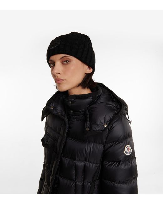 moncler virgin wool beanie