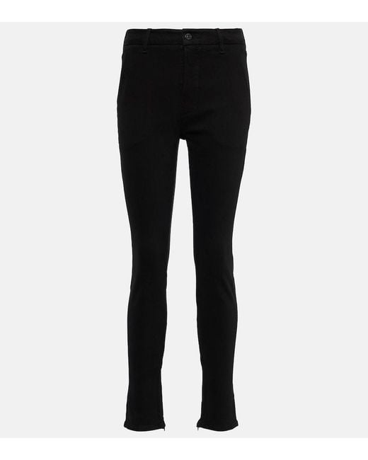 Citizens of Humanity Black Jayla High-Rise Skinny Jeans