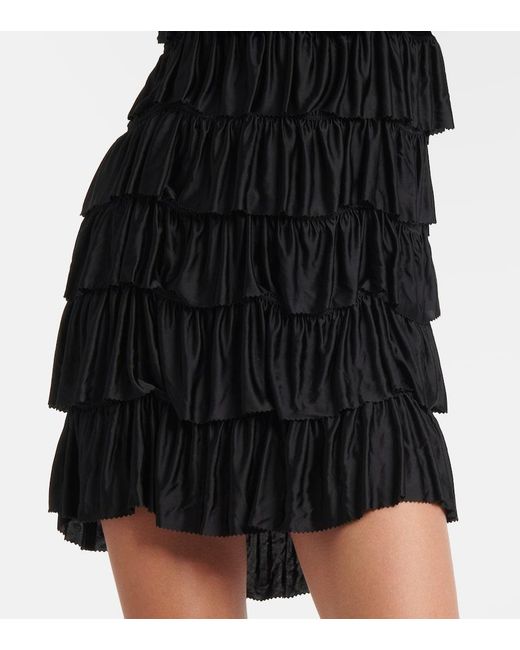 Tom Ford Black Viscose Mini Dress