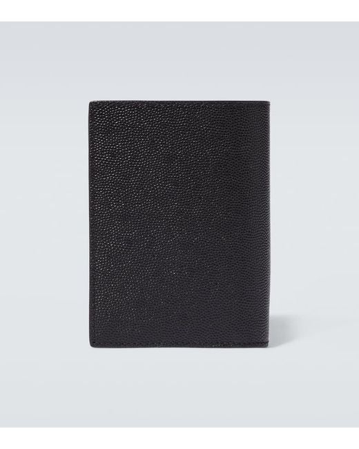 Saint Laurent Portemonnaie Aus Leder in Black für Herren