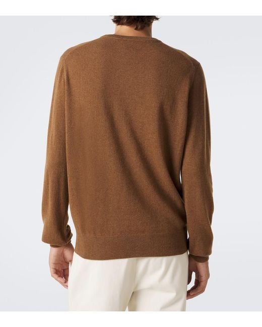 Pull En Cachemire Rubinacci pour homme en coloris Brown