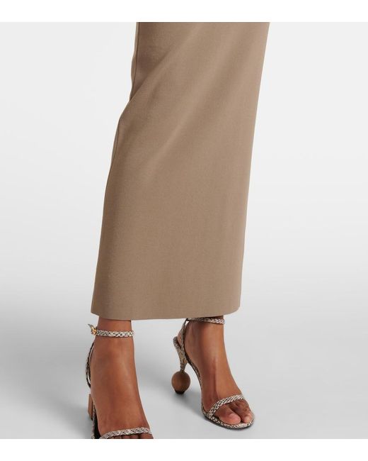 Christopher Esber Brown Salacia Maxi Dress