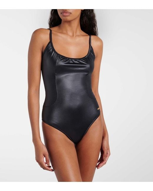 Tom Ford Black Scoop-Neck Swimsuit
