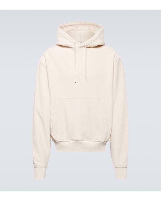 Burberry Natural Cotton Jersey Hoodie for men