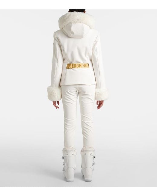 Goldbergh White Prezioso Down Ski Jacket