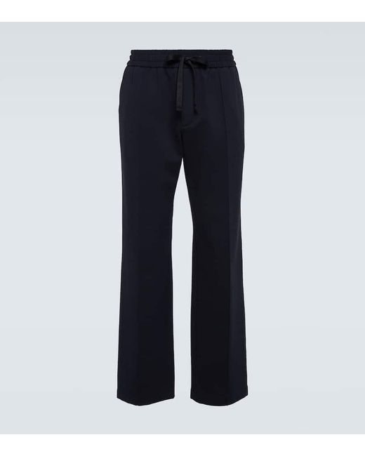 Pantalones anchos con cordon Dolce & Gabbana de hombre de color Blue