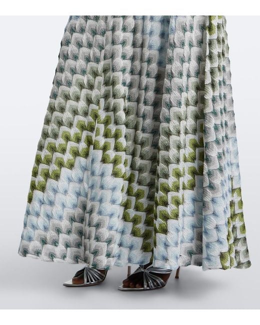 Missoni Metallic Lame Maxi Dress