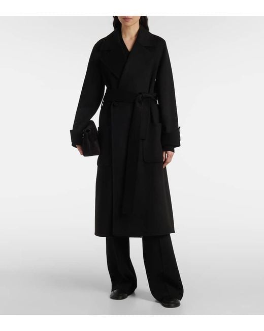 Joseph Black Mantel Arline Aus Wolle Und Kaschmir
