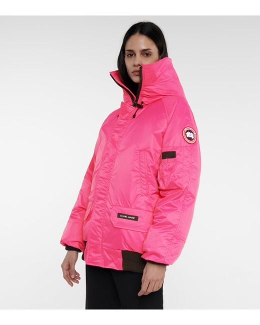 Canada Goose Chilliwack Fur-trimmed Down Parka in Pink - Lyst