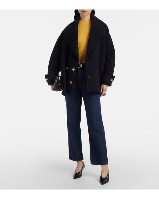 Agolde Blue '90S Pinch Waist High-Rise Straight Jeans
