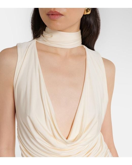 AYA MUSE Natural Brise Draped Top