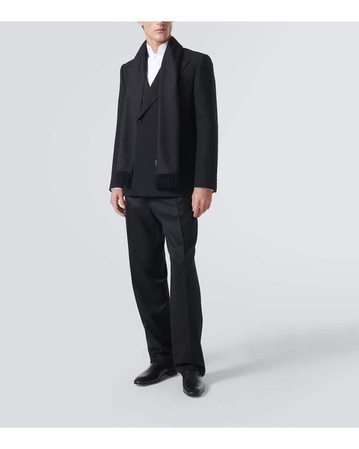 Camisa De Esmoquin De Algodon Loro Piana de hombre de color White