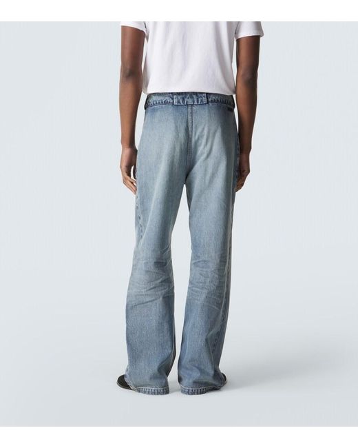 Fear Of God Blue Utility Straight Jeans for men