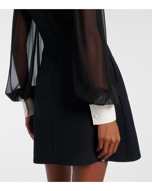 Safiyaa Black Karena Minidress