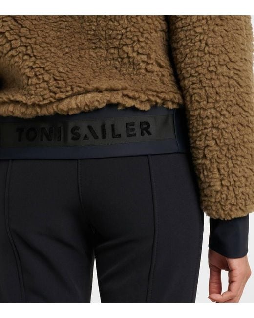Toni Sailer Brown Sisu Teddy Jacket