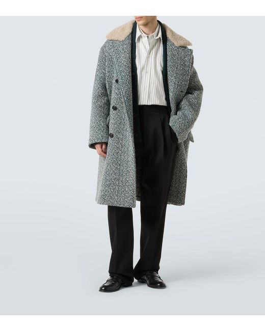 Zegna Black Wool Suit Pants for men